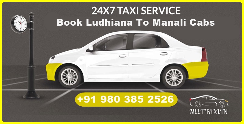 Ludhiana to Manali taxi service